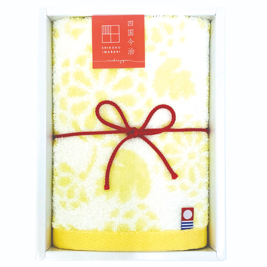 今治ギフト 華音（カノン） ウォッシュタオル（１Ｐ） 菊