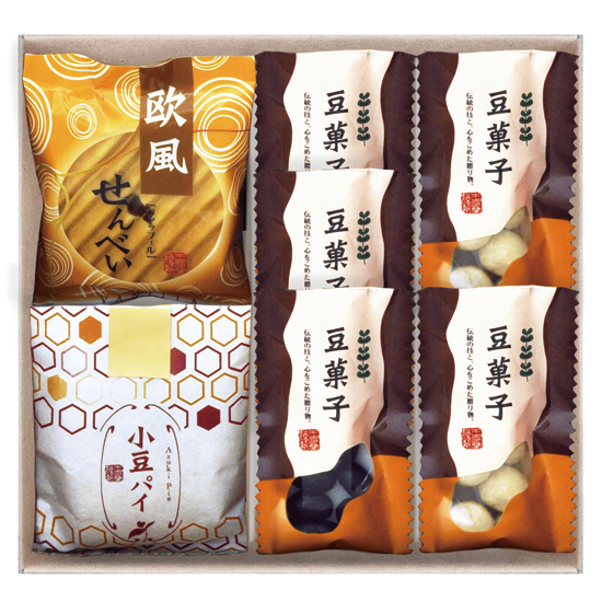 小豆パイ・欧風 せんべい和菓子詰合せ