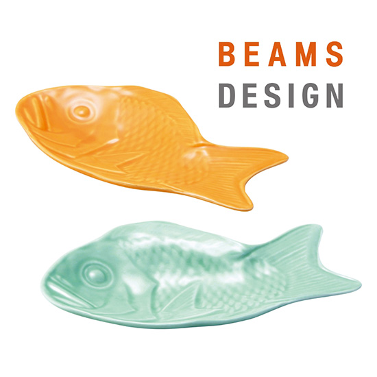 BEAMS DESIGN　鯛プレートペア