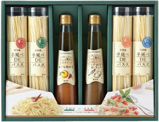 手延べｄｅパスタ ちょっと 贅沢なパスタソースセット 内祝いのギフトナビ